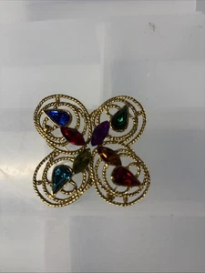 Gem Stone Broach / Scarf Pin - Picture 1 of 3