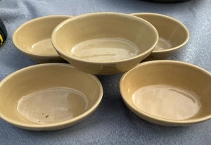 5 X Small Mason Cash Oval Glazed Stoneware Individual Pie Dishes ( Size No2 ) - Picture 1 of 4