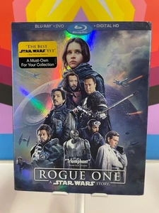Rogue One: A Star Wars Story (Blu-ray + DVD, 2016) w/slipcover - Picture 1 of 2