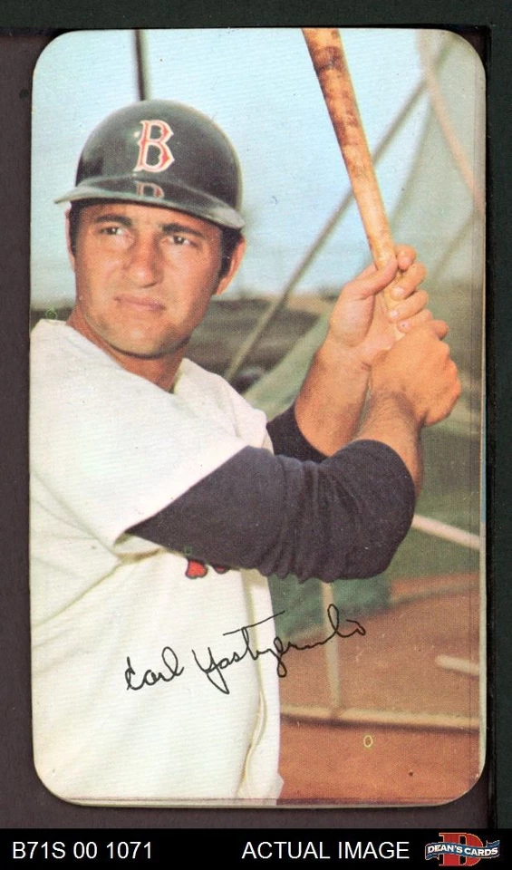 1971 Topps Super #49 Carl Yastrzemski Red Sox HOF 7 - NM - Image 1 of 1