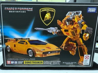 MP-39 Transformers Obra Maestra Sunstreaker Figura de Acción Juguete Takara Tomy Caja Abierta Foto 1 de 4