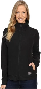 Toad & Co Women's Bear Creek Fleece Jacket Black Outerwear SMALL - Picture 1 of 3