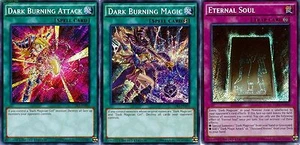 Alma ETERNA + Magia Ardiente Oscura + Ataque Ardiente Oscuro LDK2 Conjunto de 3 Promociones Secretas - Imagen 1 de 1