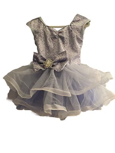 Costume Dance Weissman Ballet Showtime Light Blue Child Size 4/5 , Tutu Dress Up - Picture 1 of 5