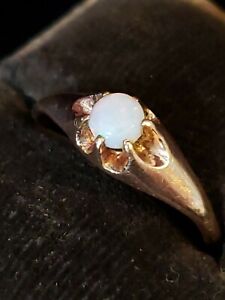 Darling Antique Gold Filled Opal Ring Size 6.75