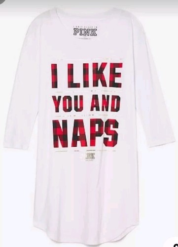 UNDERCOVER Pigiama vestito camicia da notte ROSA VICTORIA’S SECRET TAGLIA M ~Mi piaci e sonnellini~