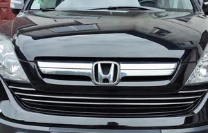 HONDA CRV CR-V III - Chrome Grill Trims - Radiator Bar Accents Decoration - Picture 1 of 8