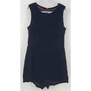 Boden Johnnie B. Girls Romper Black Velvet 11-12 Years One Piece Lined - Picture 1 of 11