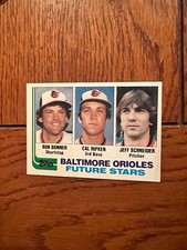 Cal Ripken Rookie Card 1982 Topps #21 - VG