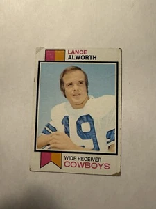 1973 Topps Football #61 Lance Alworth Cowboys VG HOF - Bild 1 von 2