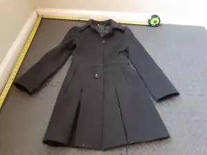 Vintage Guess Womens Pea Coat Gary Wool Blend Jacket XS #S152 - Picture 1 of 6