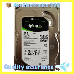 Seagate ST2000NM0008 Exos 7E2 2TB,7200 RPM 128MB 3.5 inch Internal Hard Drive - - Picture 1 of 3