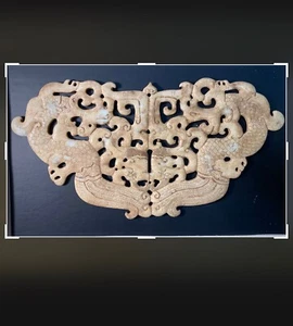 Rare Old China Palace Beast (Hardstone or Jade), Auspicious Creature For Wealth  - Picture 1 of 4