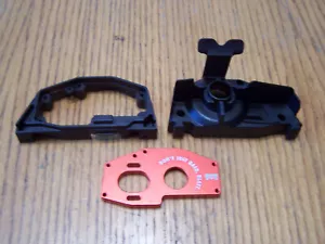 For Arrma 1/10 OUTCAST 4X4 4S V2 BLX Aluminum Motor Mount Set Kraton - Picture 1 of 4