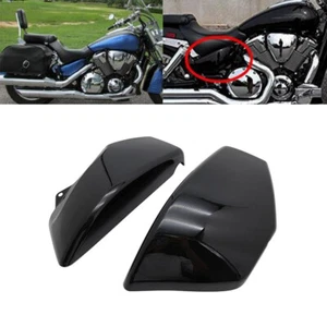 Black ABS Battery Side Cover Fairing For Honda VTX1800 VTX 1800 R S N F T 02-08 - Picture 1 of 7