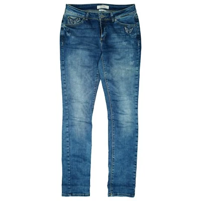 Street One Pantalones Vaqueros de Mujer Skinny Stretch 36S W28 L32 Azul Usado - Imagen 1 de 4