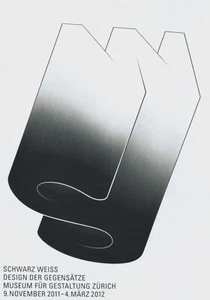 Original vintage poster S / W - BLACK & WHITE DESIGN CONTRASTS 2011 - Picture 1 of 1