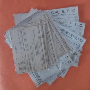 Japanese Occupation Indonesia, 11 Quittances Peroesahaan Lesterik Bogor 1943- - Picture 1 of 13