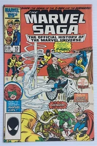 The Marvel Saga (The Official History of The Marvel Universe) #10 (1986) - Bild 1 von 13