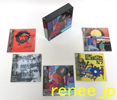 Giuliano Sorgini, etc. Italian Library Music / JAPAN Mini LP CD x 5 titles + BOX Foto 1 de 4