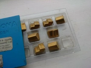 8 Mircona carbide grooving inserts MS-10 TNC150 ( MS10 MS 10 10mm groove turn ) - Picture 1 of 2