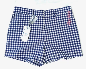 Southern Tide Nautical Navy Inlet Gingham Performance Short Size 8 New $79.50 - Picture 1 of 11