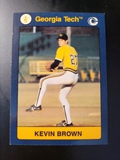 1991 Collegiate Collection Kevin Brown RC Georgia Tech card #111