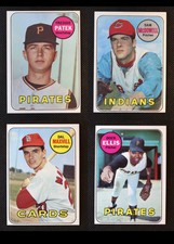 1969 Topps Baseball Singles (3rd Series) most ExMt to NrMt Complete your set
