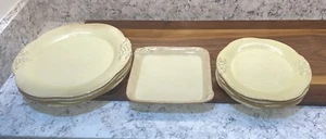 Casa Piedra Casafina Platos 4 Cena 1 Cuadrado 4 Ensalada COSECHA MADEIRA Dijon Oro - Imagen 1 de 19