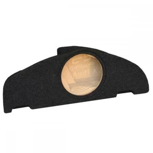 Audi A7 2010> Custom Fit MDF Black 10 Inch Rear Sub Box Subwoofer Enclosure Bass - Picture 1 of 4