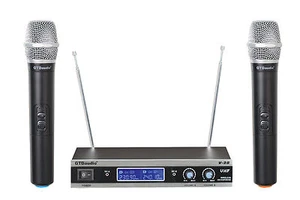 Sistema de micrófono inalámbrico portátil GTD Audio 2 canales VHF (nuevo) V-28H - Imagen 1 de 1