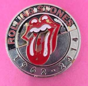 MONEDA FICHA RECUERDO ROLLING STONES 1962 - 2014 - DOS CARAS - Imagen 1 de 2