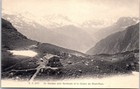 Suisse Valais - La Gueulaz Pres Finshauts Et Chaine Du Mont Blanc