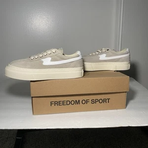 Stepney Workers Club Dellow S-Strike Cup Suede White Grey Women’s 5 Men’s 3.5 - Picture 1 of 7