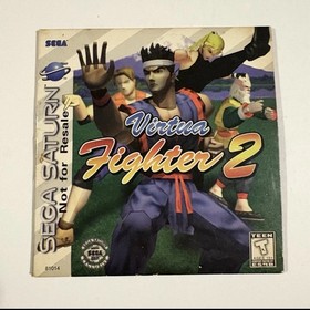 Virtua Fighter 2 Not For Resale Sega Saturn 1996 Sleeve & Disc Tested
