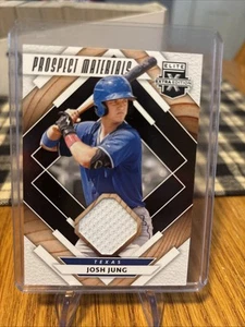 2020 Panini Elite Extra Edition - Prospect Materials Josh Jung #PM-JJ Black... - Picture 1 of 2