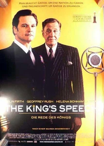 The King's Speech - Colin Firth - Filmposter A1 84x60cm gerollt - Picture 1 of 1