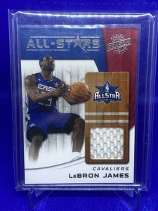 2010-11 Panini Season Update All-Stars Materials #17 LeBron James Game Used - Picture 1 of 11