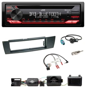 JVC CD DAB USB Bluetooth Lenkrad Autoradio für BMW 1er 2004-2013 E87 - Bild 1 von 10