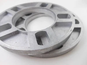 2 Pc 5 Lug Wheel Spacers 5x4.5 (5x114.3mm) 1/2" 12mm JDM IMPORTS UNIVERSAL - Picture 1 of 5