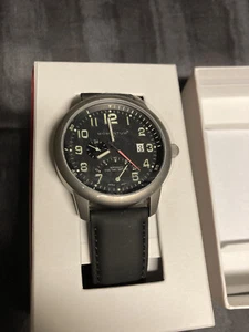 New Momentum Aeromax Ti Sapphire glass Leather band - Picture 1 of 4