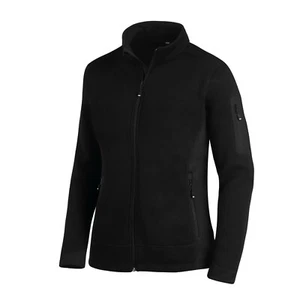 FHB Damen Strick-Fleece-Jacke Arbeitsjacke Marieke schwarz 20 - Bild 1 von 1
