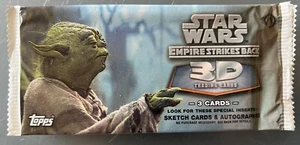 Star Wars Empire Strikes Back Widevision 3D Factory Sealed Hobby Packet / Pack - Picture 1 of 1