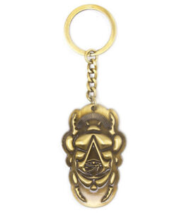 Assassin's Creed Origins Metal Keyring - Scarab Official Keychain New Bayek