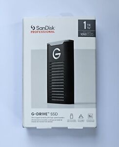 SANDISK PROFESSIONAL 1TB G-DRIVE SSD up to 1050MB/s New and Sealed