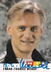 Autogramm - Frank-Thomas Mende (GZSZ) - Bild 1 von 1