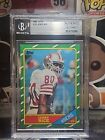 1986 Topps Jerry Rice Rookie BGS Authentic Altered #161 Fresh Slab Nice&Center