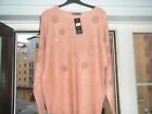 Best Live collection Ladies Long Sleeve Salmon Pink Top Size L NEW with Tags