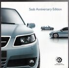 Saab 9-3 i 9-5 Anniversary Edition Limited Edition 2006-07 Broszura rynkowa w Wielkiej Brytanii