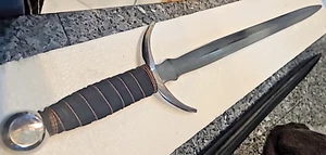RARE VINTAGE 28" Crescent Sword by Creations AKA Star Fire Swords/sheath - Picture 1 of 8